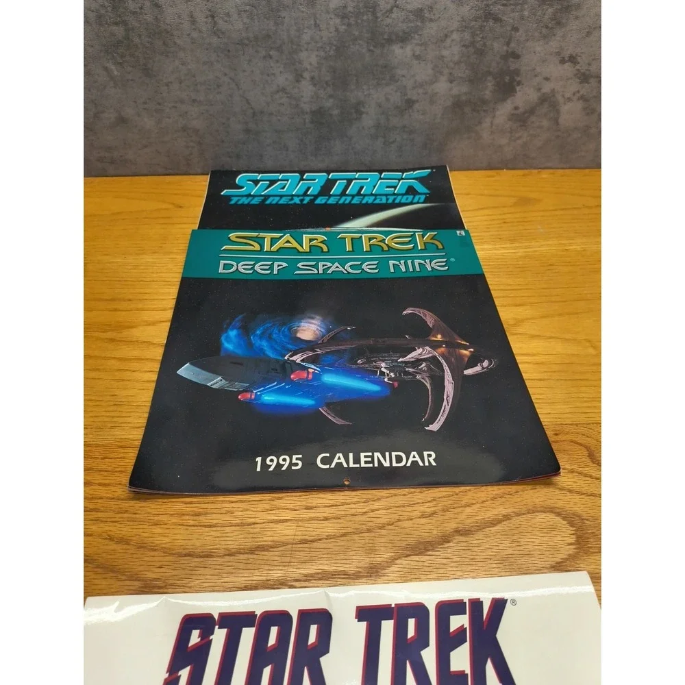 1991 And 2 1995 STAR TREK Original‎ Series Calendar Kirk Spock